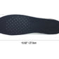 Lansian 3-Layer Height Increase Shoe Insoles for Men & Women - Black Air Cushion Lift Kit (2.75 / 7cm) - Comfortable Heel Inserts