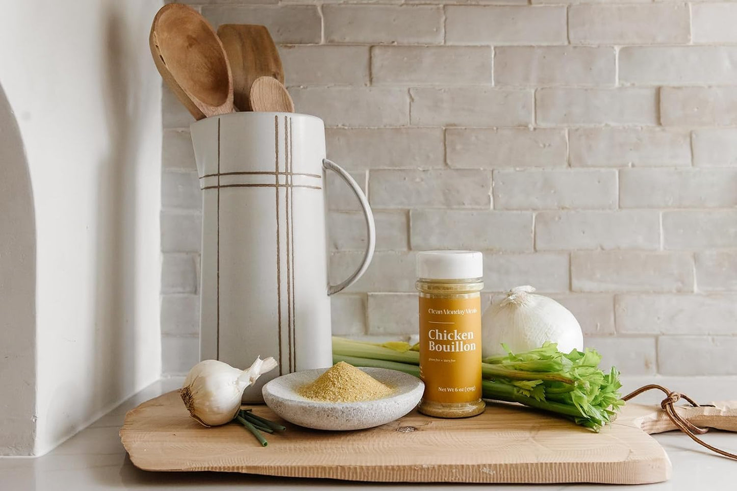 Clean Monday Meals | Chicken Bouillon | Gluten-Free, No artificial flavors or additives | 2 Pack