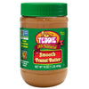 Teddie All Natural Peanut Butter, 16 Ounce 4 Pack Smooth, Gluten Free & Vegan, 16 Ounce Plastic Jar