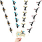 21 Piece Set Cheerleader Happy Birthday Cake Topper-Cheerleading Gymnastics Cupcake Top Hat -Cheerleader Gymnast Girl Cake Selec