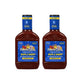 Famous Daves Rich & Sassy BBQ Sauce, 2 Pack, 40 oz Total, Sweet & Tangy Flavor