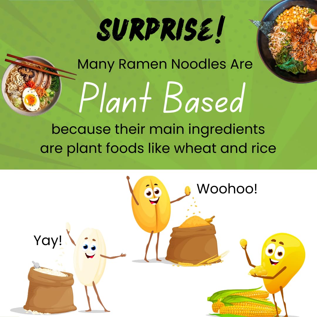High Class Grass Ramen Noodle Variety Pack - 10 Instant Noodles (2 oz each) from MAMA, Indomie, Lucky Me & More