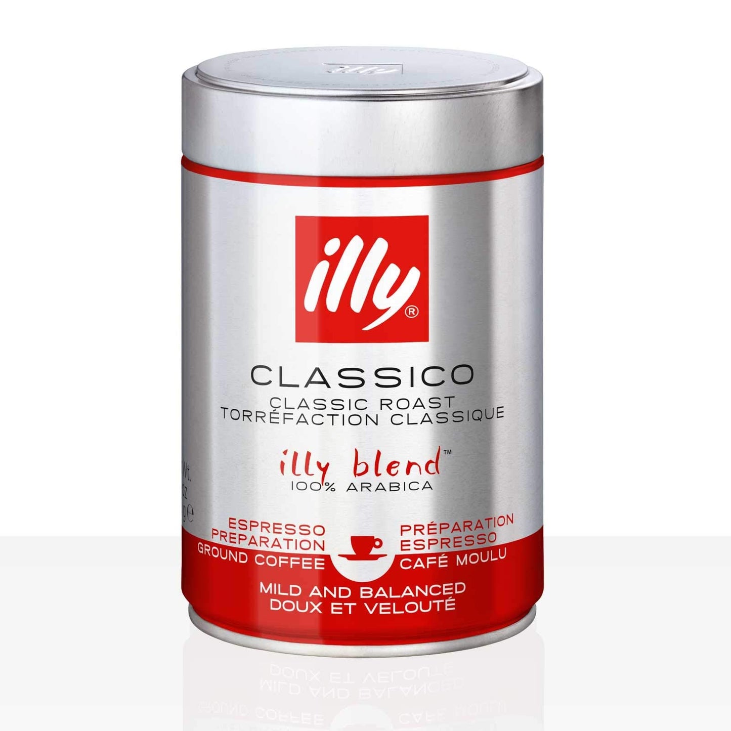 Illy Ground Ground Espresso Medium Roast, 8.8Oz (Pack Of 2)