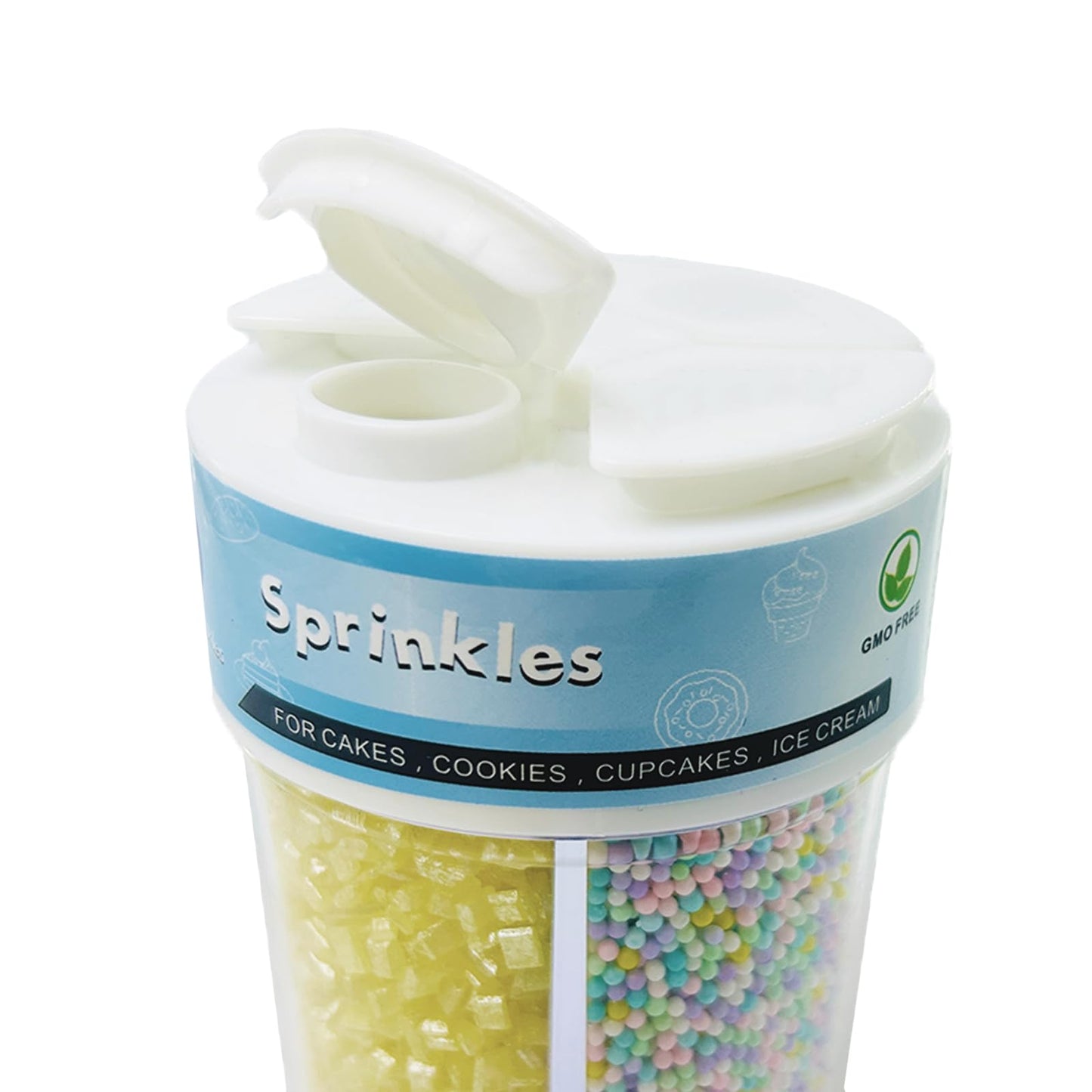 Cookie Sprinkles Decorating Supplies Edible Sprinkles For Cake, Cupcake Decorating, And Baking Birthday Cake Topper Decorations,