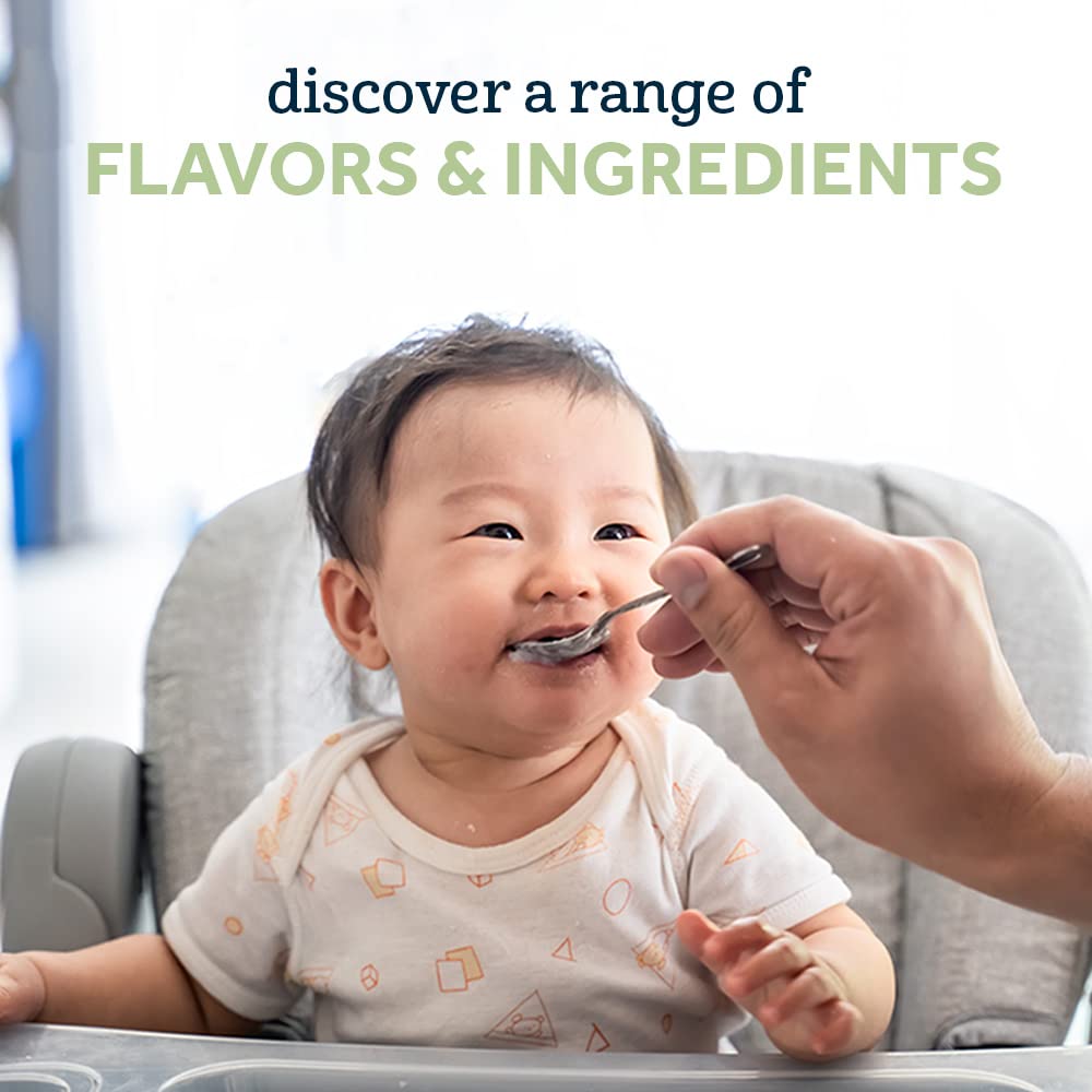 Gerber Baby Food Pouches, 2Nd Food For Sitter, Veggie Power, Carrot Tomato Basil With Balsamic Vinegar, 3.5 Ounce (Pack Of 12)