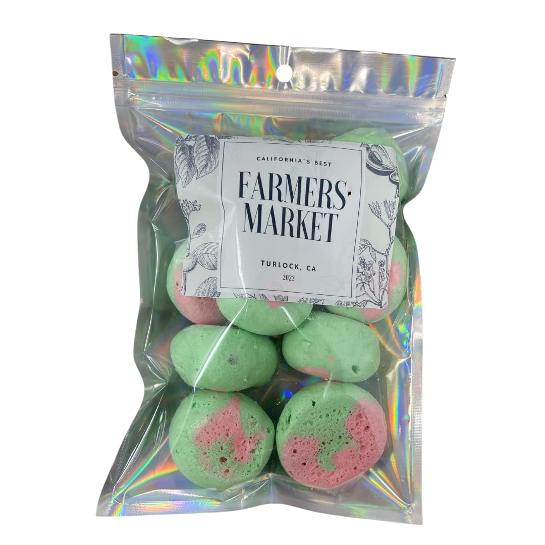 Enhanced Farmers Market Freeze Dried Watermelon Taffy 2.5 Oz.