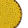 Yellow Sprinkles Edible Pearls,Cake Sprinkles 130G 4.6Oz,Cookie Sprinkles,Sugar Pearl, Edible Candy Pearls For Cake Cupcake Deco