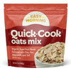 Easy Morning Quick Oats ? Sugar Free Mix of Organic Ingredients ? Quick Rolled Oats, Chia Seeds, Flax Seeds, Amaranth, Teff ? Pr