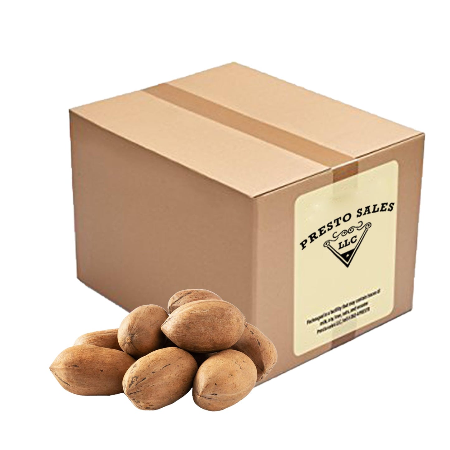 Presto Sales Llc Pecans, Flavorful In Shell, New Crop Unshelled Fresh, Easy To  , Healthy Snack, Dietetic, Vegan, And Calcium | Perfect For Vegans, Weight Control Diets | 10 Lbs. (160 Oz.)