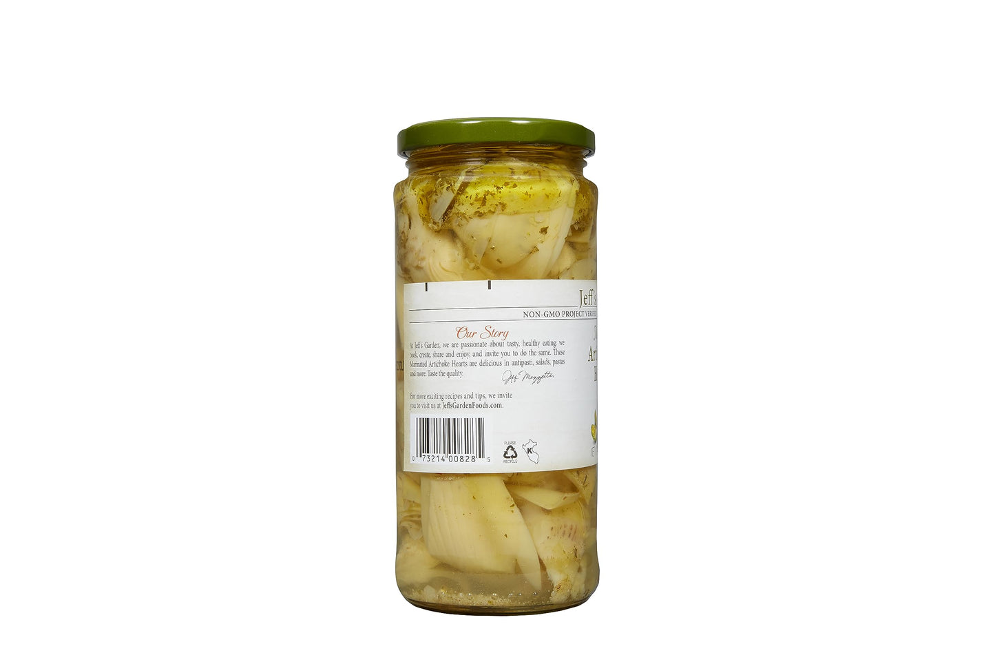 Jeff'S Garden Marinated Artichoke Hearts | Non-Gmo, Keto, Vegetarian, Kosher | 14.5 Ounce Jar (Pack Of 6)
