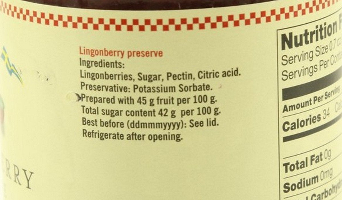 Hafi Variety Pack Preserves Lingonberry, Wild Cloudberry, Gooseberry 14.1-Ounce Jars (Pack Of 3)