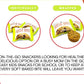 Traditional Aussie Bites Individually Wrapped 27 Oz, Oatmeal snacks cookies, Healthy Oatmeal Bites with RON DEYMOND Measuring Sp