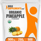 BulkSupplements Organic Pineapple Powder - Unsweetened, Gluten Free, 500mg per Serving, 2.2 lbs (Pack of 1), Model PINAPWD