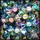 GLITTERATI Mint Medley, Original Italian Miniature Hard Candies, Deluxe Quality, Individually Wrapped, 14oz (400 Count)