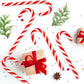Yumzo Christmas Candy Canes - Peppermint Flavor, Individually Wrapped, 12 Pack