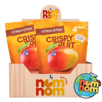 Mango Dried 2.54 oz - 2 Pack Dried Mango Snacks - Freeze Dried Fruit Variety Style Snack - Banana Chips and Strawberries Inspire