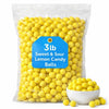 Lemon Hard Candy, Classic Tart Citrus Flavor, Bulk 3 lb Bag for Parties