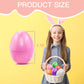Veagins 36Pcs 3.15    Unfilled Easter Eggs, Bulk Colorful Bright Empty Plastic Eggs For Easter Hunt, Surprise Egg, Filling Treat