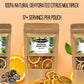 Drink Botanicals Dehydrated Citrus Slices - 3-Pack (Orange, Lemon, Lime) - 4.5 oz - 100% Natural for Cocktails & Decoration