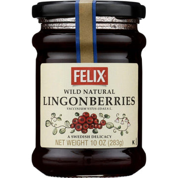 Felix Lingonberry, 10.0 Ounce (Pack of 8)