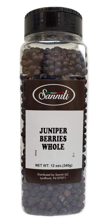 Sanniti Whole Juniper Berries  12 Ounces