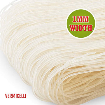 Best Of Thailand Rice Noodle Sticks | Great For Traditional Thai, Vietnamese, Chinese, Japanese Stir Fry & Soups | Non-Gmo, Glut