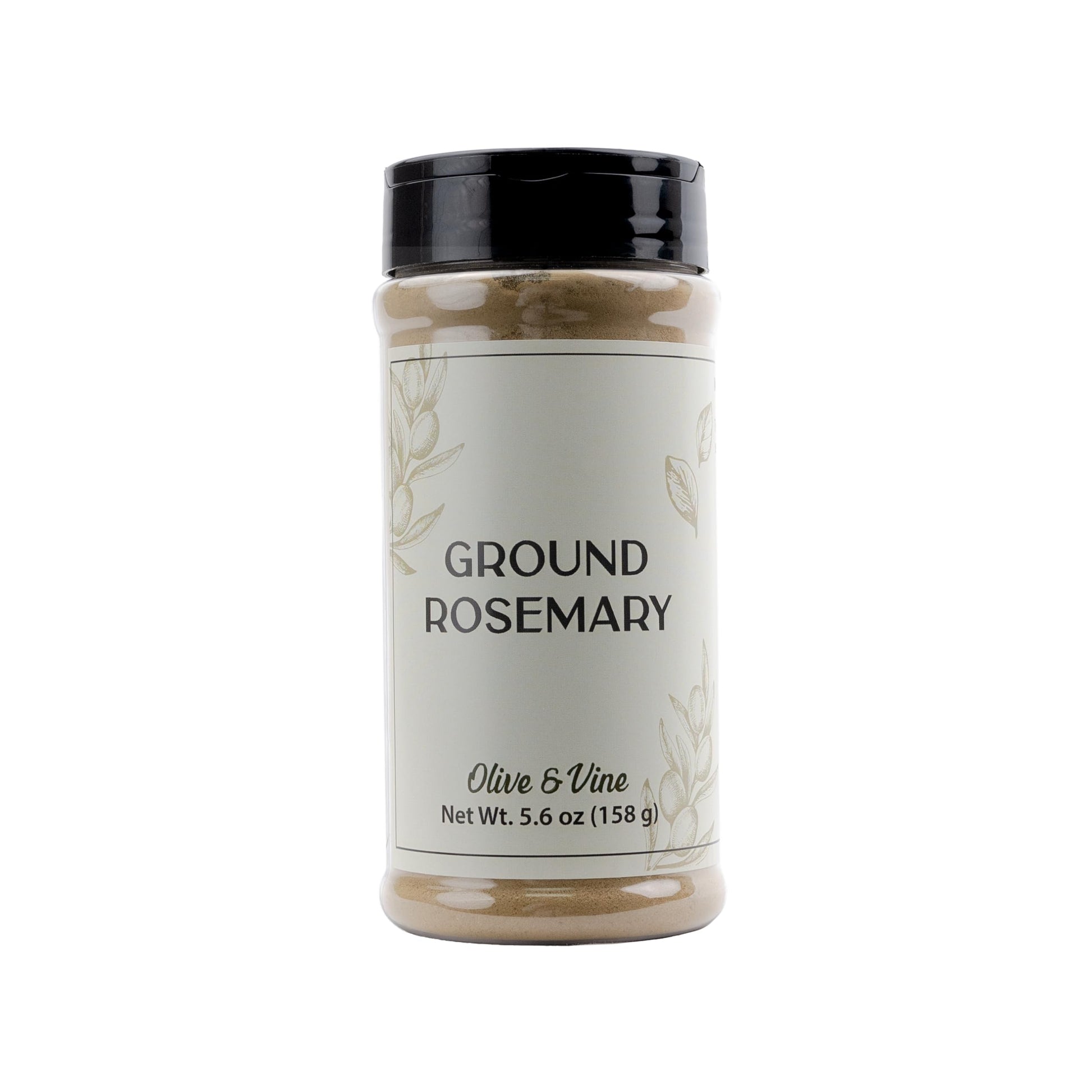 Olive & Vine Ground Rosemary Seasoning for Roasts, Soups & Stews, 5.6 Ounce