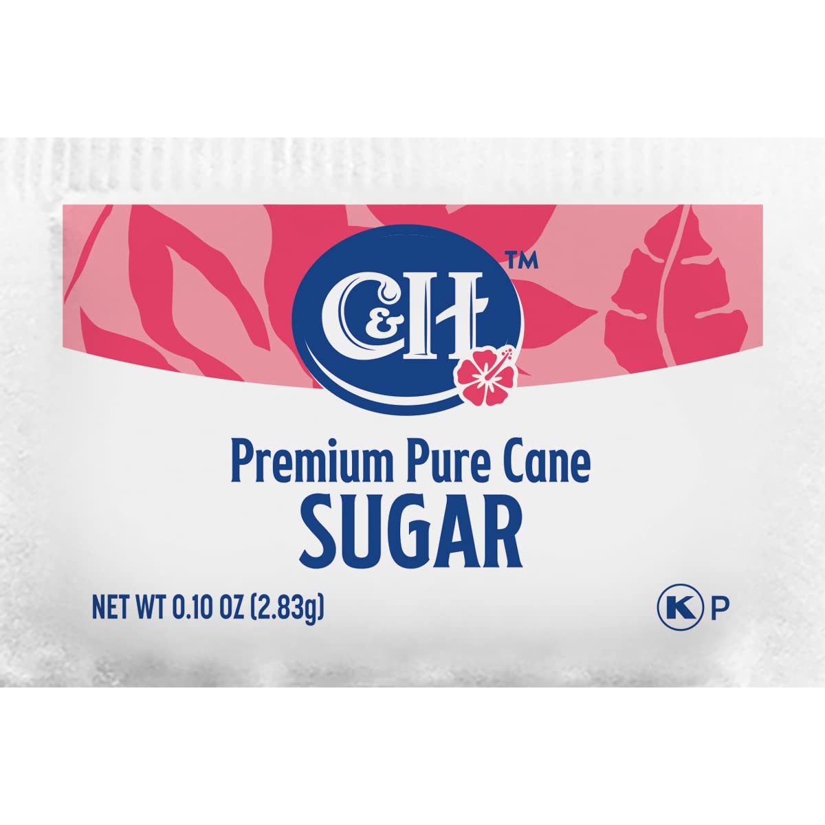 C&H Sugar Packets - 0.1 Ounce, 2000 Count - Ideal for Coffee, Tea, and Baking