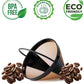 Medelco #4 Cone Permanent Coffee Filter
