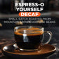 Maud'S Decaf Espresso Dark Roast Coffee Pods, 100 Ct | Decaffeinated Espress-O Yourself | 100% Arabica Dark Roast Coffee | Solar