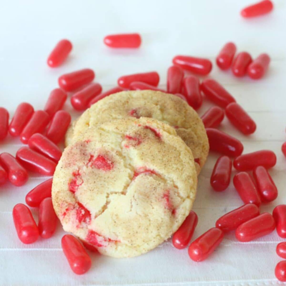 Hot Tamales Cinnamon Chewy Candy Pack Of 3 Bags - 10 Oz Each - Candy Bulk Spicy Hot Tamales Cinnamon Chewy Red Candy