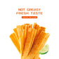 Spicy Strips - (Crispy)(Lime Flavor) Spicy Gluten Latiao, Chinese Special Casual Snack Food, Made From Wheat/Chili/Spice, Low Su