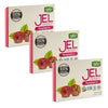 Bakol Jel Dessert Mix - All Natural Vegan Raspberry - Kosher, Halal - 3 Ounce (Pack of 3)