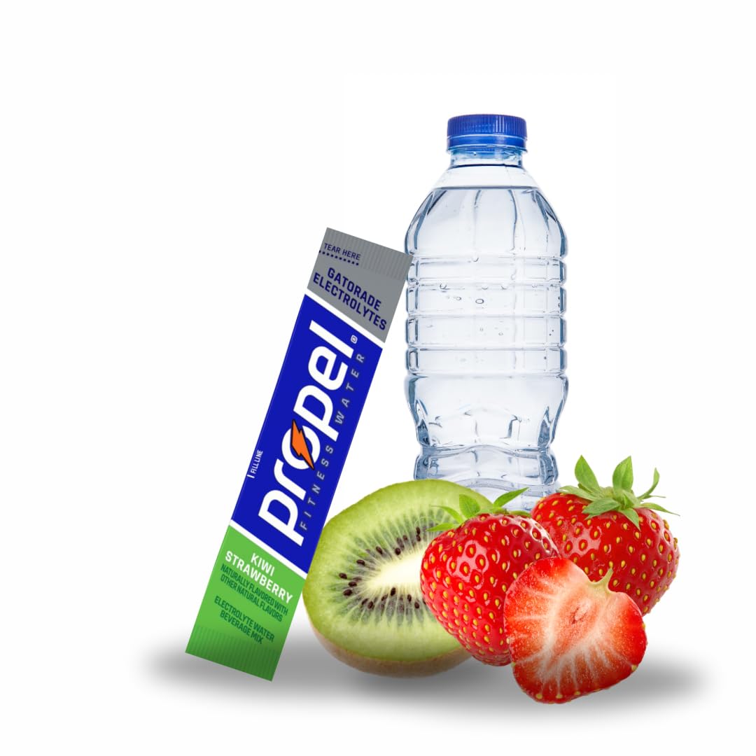 Generic Propel Powder Packets Electrolyte Hydration - Zero Sugar - Electrolyte Water Beverage Mix Powder Packets - Raspberry Lem