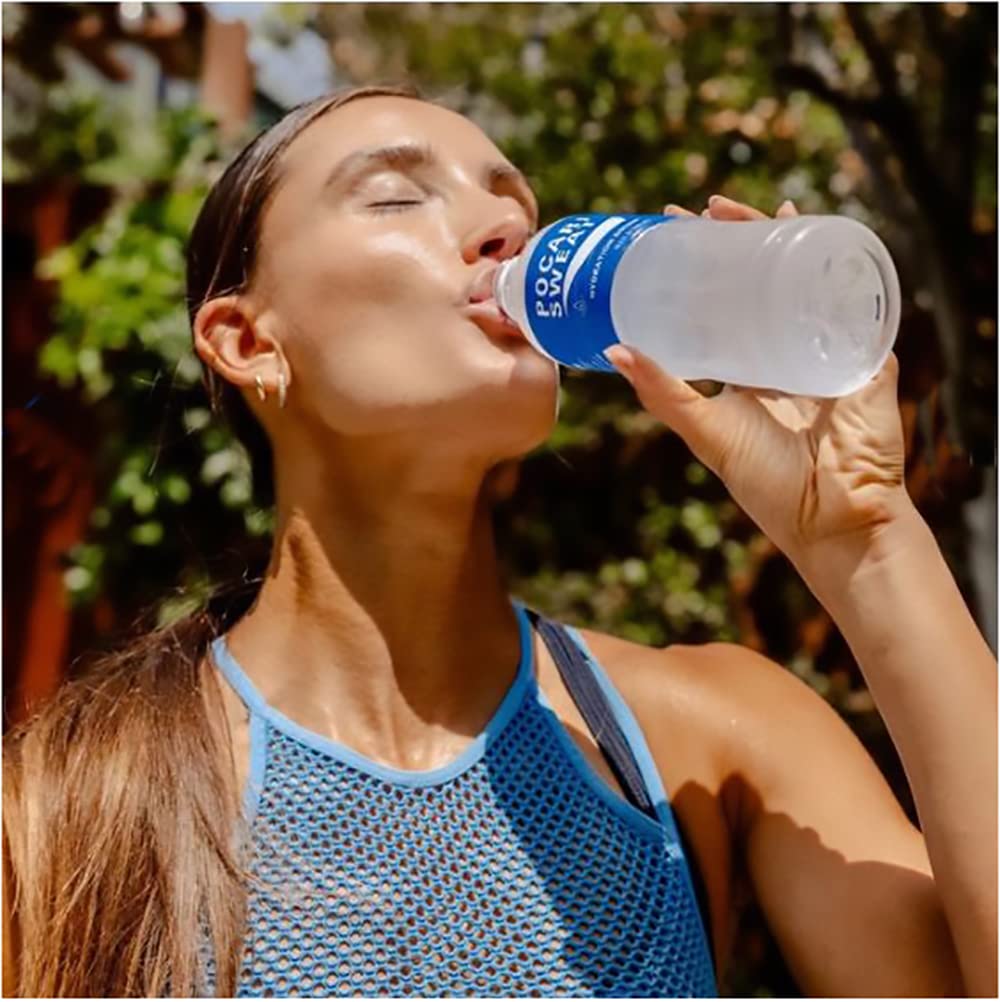 Pocari Sweat PET Bottles - Hydration Drink, Clear, 500 ml, 12 Pack