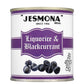 Jesmona Licorice & Blackcurrant Candy | British Hard Boiled Sweets Tin | Traditional Candy from England | Imported from UK | Classic Gift for Scottish Food Lovers | 8.82 Oz (250g)