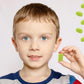 Fruidles Sour Apple Gummy Drops, Green Cherry Gummies, 8 Ounce, Pack of 1