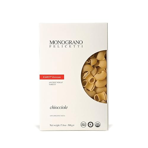Monograno Felicetti Kamut chiocciole Pasta Italian Organic Non-gMO 17.6oz (500g)