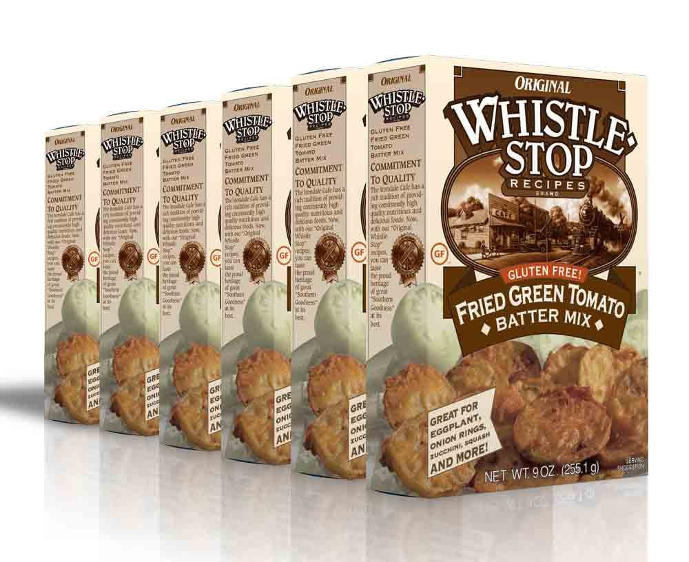 Original WhistleStop Cafe Recipes | Gluten-Free Fried Green Tomato Batter Mix (6 Pack)