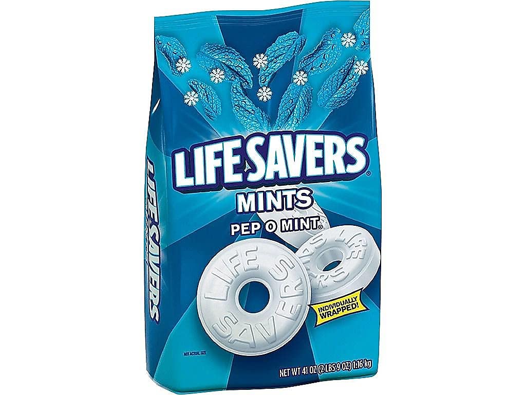 Life Savers Pep-O-Mint Gusset Bag, 41-Ounces