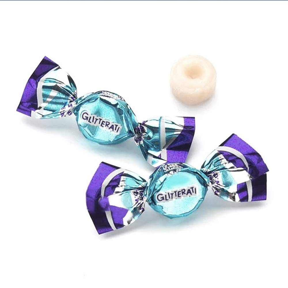 Glitterati Deluxe Mint, Original Italian Miniature Hard Candies, Deluxe Quality, Individually Wrapped, 14Oz (400 Count)