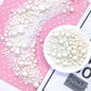 Sentovac White Pearl Sugar Sprinkles Edible Cake Decorating Pearl Candy Sprinkles Cookie Cake Cupcake Topper Baking Decorations Halloween Christmas Valentines Wedding Supplies