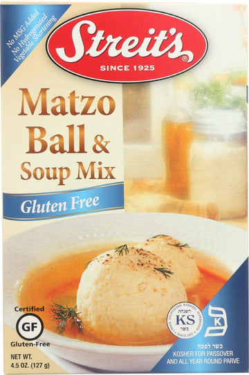 Streits Matzo Ball Soup Gf, 4.5 Oz Boxes (3 Pack)