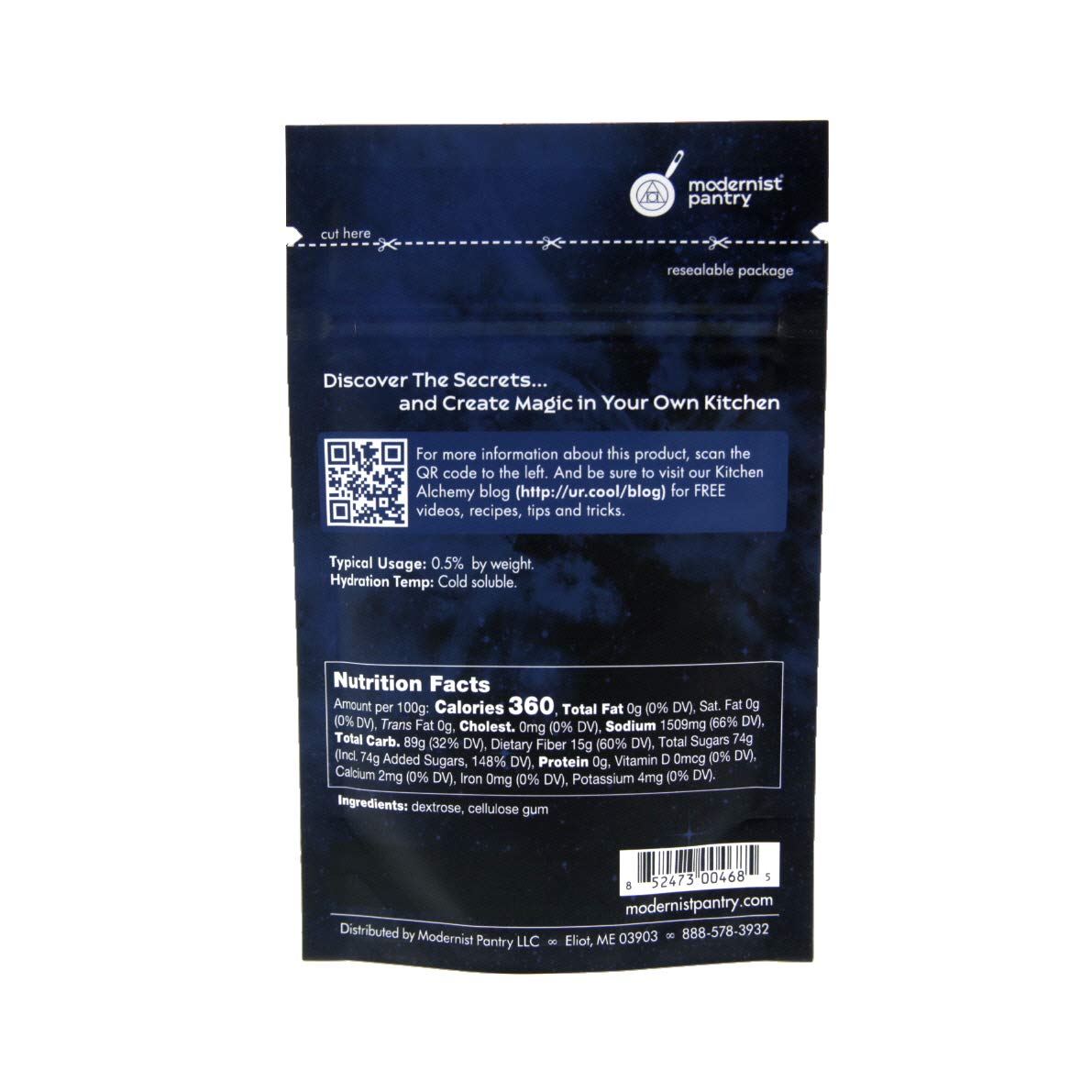 Modernist Pantry Sorbet Stabilizer - Vegan, OU Kosher Certified, 50g/2oz
