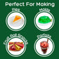 Simple Mixes Natural Gelatin Dessert, Strawberry, Healthy Snack, Dye-Free, No Gluten or Fat, Kosher, 3 Pack
