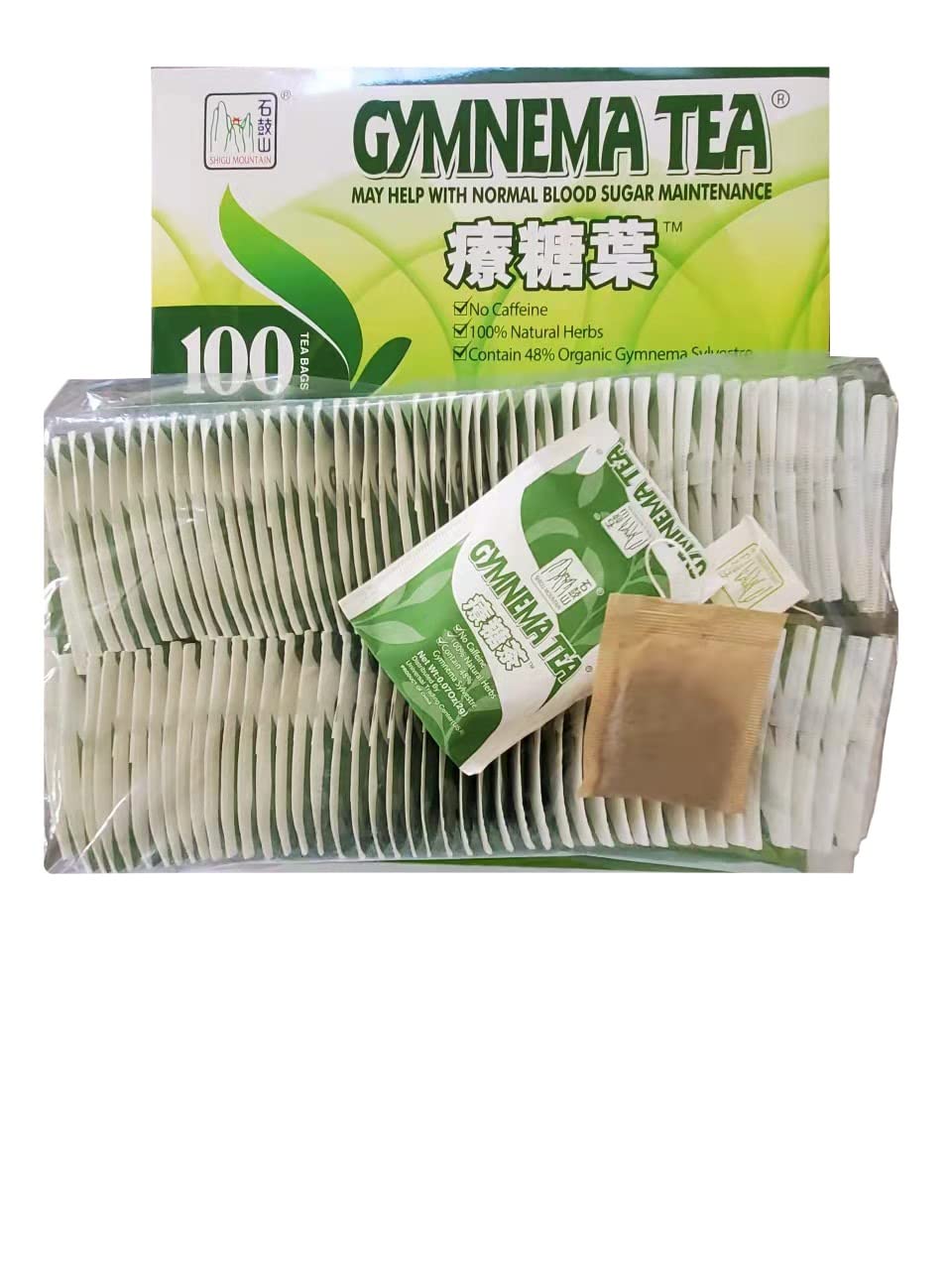 Shigu Mountain Gymnema Tea - Unbleached Bags - Brown