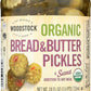 Woodstock Organic Pickles - Sweet Bread & Butter - Sliced - 24 Oz (Pack Of 1)