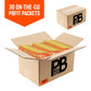 Pbfit Classic Peanut Butter Powder Packets, Powdered Peanut Spread From Real Roasted Pressed Peanuts, 8G Of Protein 8% Dv Per Pa