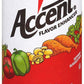Ac'Cent Flavor Enhancer 00054 All Natural 4.5 Oz. Wakes Up Food Flavor Canister (Pack Of 2); Ideal For Meats, Poultry, Vegetable
