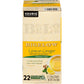 Bigelow Tea Lemon Ginger Herbal Tea K-Cups, Caffeine-Free, 22 Count Box, Pack of 1